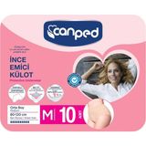 Canped Orta 10 adet İnce Emici Külot