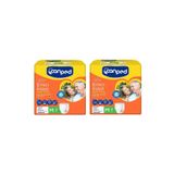 Canped Orta Boy Hasta Bezi (M) 9'lu Emici Külot, 85-125 cm, Set of 2