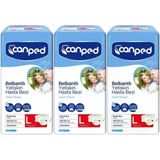 Canped Polietilen Bel Bantlı Large 3x7 21 Adet Yetişkin Hasta Bezi