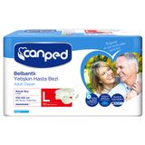 Canped Politilien Belbantlı L 60 Adet Hasta Bezi