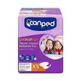 Canped Tekstil Yüzey Belbantlı 30'lu Ekstra Small Hasta Bezi