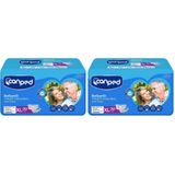 Canped Tekstil Yüzeyli Belbantlı Ekstra Büyük Boy XL 30lu Hasta Bezi (2 paketi)