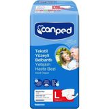 Canped Tekstil Yüzeyli Belbantlı Yetişkin Hasta Bezi Büyük Boy (L)