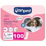 Canped Ultra Mesane Pedi Büyük Boy L Yoğun 10 Paket 100 Adet