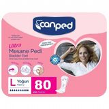 Canped Ultra Mesane Pedi Büyük Boy L Yoğun 8 Paket 80 Adet