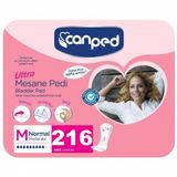 Canped Ultra Mesane Pedi Orta Boy M Normal 18 Paket 216 Adet