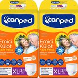 Canped XL 2x24 48 Adet Emici Külot Yetişkin Hasta Bezi