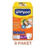 Canped XL 8x30'lu Emici Külot Yetişkin Hasta Bezi