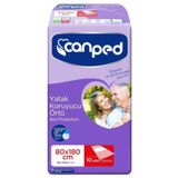 Canped Yatak Koruyucu Örtü 80×180cm | 10 Adet