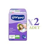 Canped Yatak Koruyucu Örtü Extra 60X90 10Lu 2Li Set