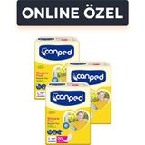 Canped Yoğun Mesane Pedi 60'lı Online Paket, Anatomik Yapı ve Emici Tanecikler ile Hijyenik Çözüm