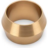 Cans Plastik-Bakır-Alüminyum Boru Için Çift Konik Yüzük Sleeve Q4-20 Adet - Altın