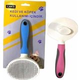 Can's SY008 Oval İnce Telli Basmalı Tarak