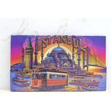 Cansa Ahşap Istanbul Temalı Magnet - Model 9