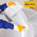 Cansa Boya Badana Eşya Koruma Yapışkanlı Örtü 280 cm x 15 mt