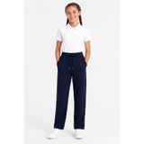 Cansın Mini Lacivert Beli Lastikli Basic Kız Çocuk Okul Pantolon 19201