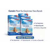 Cansın Plast Su Geçirmez Yara Bandı 10'Lu 3 Paket Waterproof First Aid Plaster