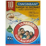 Cansınbant Su Geçirmez Yara Bandı Karışık 10 Adet