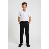cansınmini Siyah Duble Paça Beli Bağcıklı Erkek Çocuk Kumaş Pantolon 22677