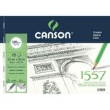 Canson 1557 25x35 120 gr 15 Yaprak Resim ve Çizim Bloğu