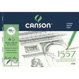 Canson 1557 35x50cm 15yp 120gr Spiralli Eskiz Çizim Resim Defteri