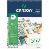 Canson 1557 Resim Çizim Blok A4 20 Yaprak Üstten Spiralli 180 gr Resim Defteri