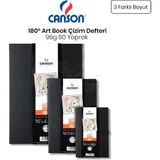 Canson 180° Art Book 96 gr 80 Yaprak Defter