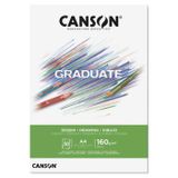 Canson 400127607 Graduate Beyaz A4 160 gr 30 Yaprak Çizim Defteri