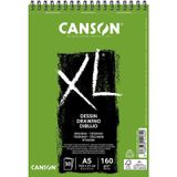 Canson 5737625 XL A5 160 gr 30 Yaprak Dessin Spiralli Çizim Blok