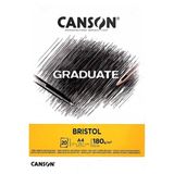 Canson A4 Graduate Cangrad Bristol 20 Yaprak 180 gr Çizim Defteri