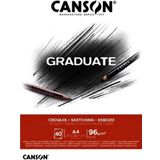 Canson A4 Graduate Croquis 40 Yaprak 96 gr Resim Defteri