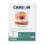 Canson C Grain 224 g A3 30 Yaprak Üstten Spiralli Çizim Defteri