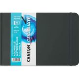 Canson C31200L028 Graduate 21.6x14 cm 250 gr 28 Yaprak Ciltli Sulu Boya Defteri