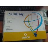 Canson Colorlıne Resım Defterı Renklı 25X35 20YP.