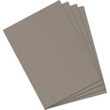 canson dokulu fon karton mi-teintes sh canmt 50x65cm 160 gram grey 429 31033s119 (10 lu paket) - Yok