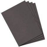 Canson Dokulu Mi-Teintes Sh Canmt 50x65 cm 160 gr Grafit Grey 185 10'lu Fon Kartonu