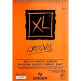 canson eskiz defteri croquıs xl 90 gr üsten spiralli a3 50 yaprak - Yok