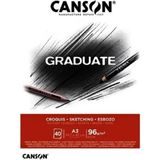 Canson Graduate Croquis A3 96 gr 40 Yaprak Eskiz Defter
