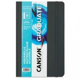 Canson Graduate Suluboya Defteri Sert Kapaklı Defter - Dikey 250Gr 14X21,6 28 Yaprak 56 Sayfa