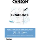 Canson Graduate Tracing Paper Aydınger Eskiz Defteri Blok 70 gr A3 40 Yaprak