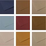 Canson Mi-Teintes 160 gr Dokulu Fon Kartonu Renkli 50X65 9 Renk 18 Adet