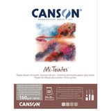 Canson Mı Teıntes Çizim Defteri Gri Ton 160 Gram 24 x 32 cm 20 Yaprak - Beyaz