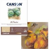 Canson Mı Teıntes Çizim Defteri Kahverengi Ton 160 Gram 24 x 32 cm 20 Yaprak - Beyaz