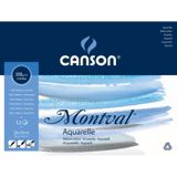 Canson Montval 24x32 300 GR 12 Sayfa Sulu Boya Bloğu