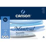 Canson Montval 29.7x42 300 GR 12 Sayfa Sulu Boya Bloğu
