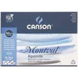 Canson Montval 300 gr 12 YaprakSulu Boya Blok Resim Defteri