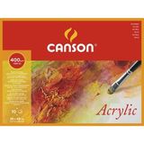 Canson Montval Akrilik ve Suluboya Defteri Blok 400 Gr. 36X48 Cm. 10 Sayfa - 36 x 48 cm