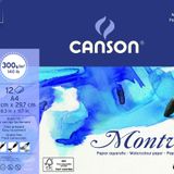 Canson Montval Eskiz ve Resim Defteri, Spiralli, 12 Sayfa, A4, 300G