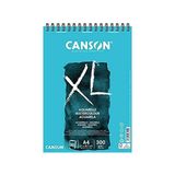 Canson XL Aquarel A4 300 g 30 Yapraklı Suluboya Defteri Üstten Spiralli Mavi