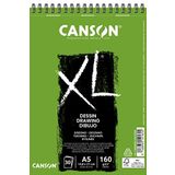 Canson Xl Draw Eskiz ve Resim Defteri, Spiralli, 30 Sayfa, A5, 160G